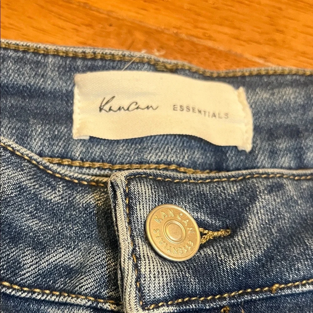 KanCan Women's Straight Leg Jeans in Dark Blue 11/29